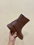 Winter Outdoor Flat Heel Ankle Boots